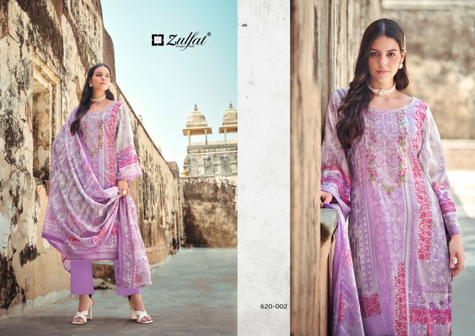 Gulnaaz By Zulfat Cotton Printed Dress Material Suppliers In India